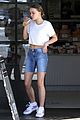 lily rose depp shows off her figure in white crop top 02