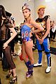 dnce match in out of this world outfits at moschino show 04