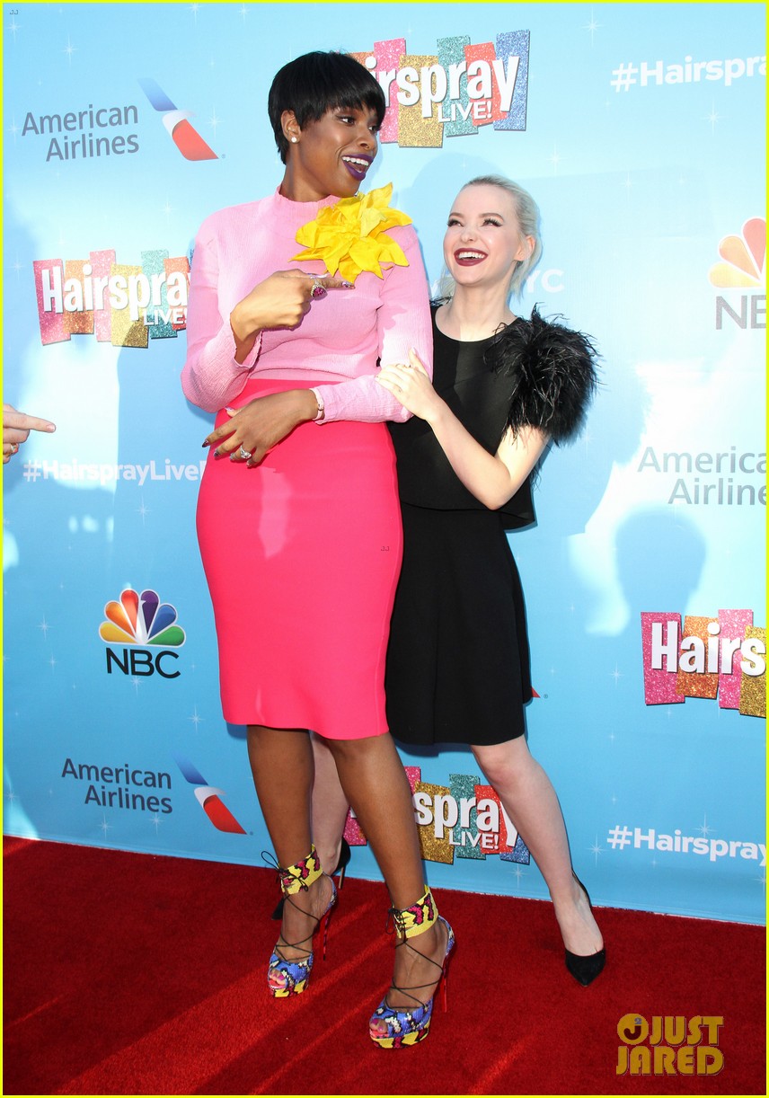 Dove Cameron Reunites with Movie Mom Kristin Chenoweth at 'Hairspray