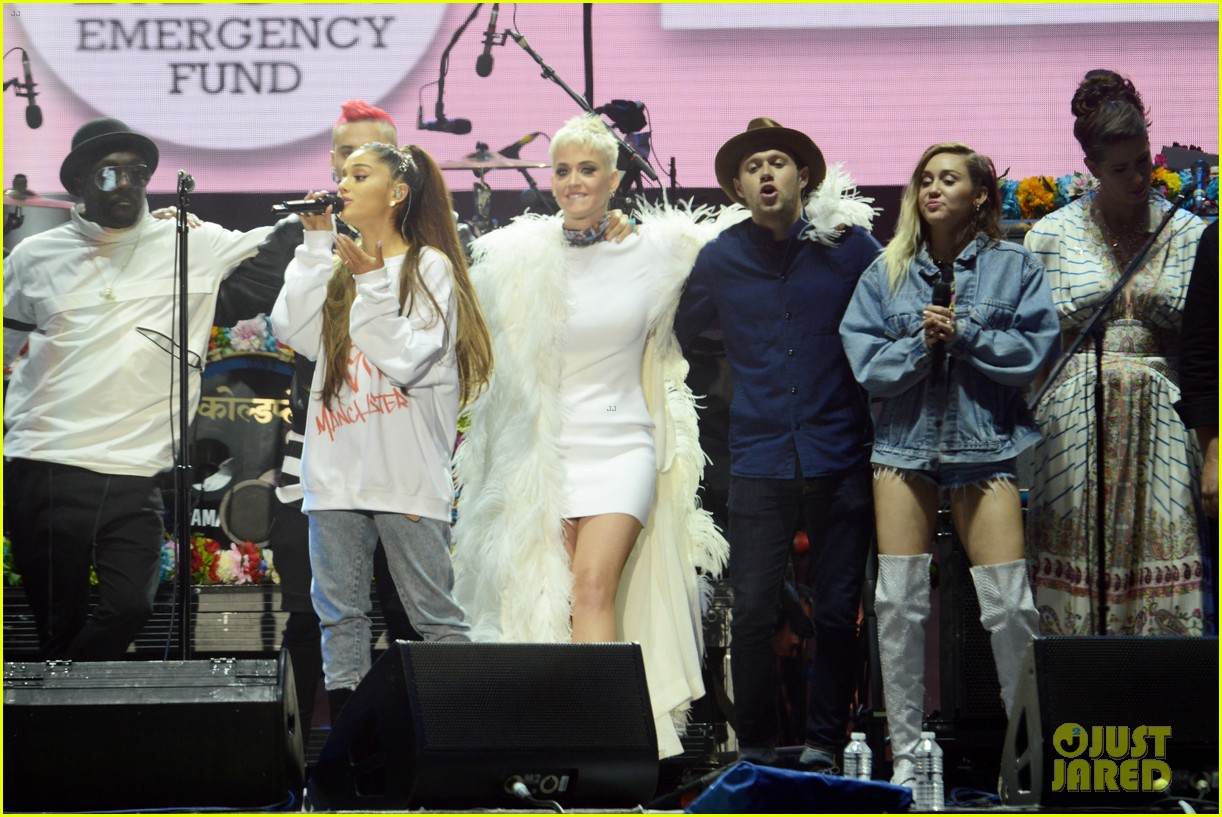 Look Closely Katy Perry Wore Pictures of Manchester Bombing Victims on