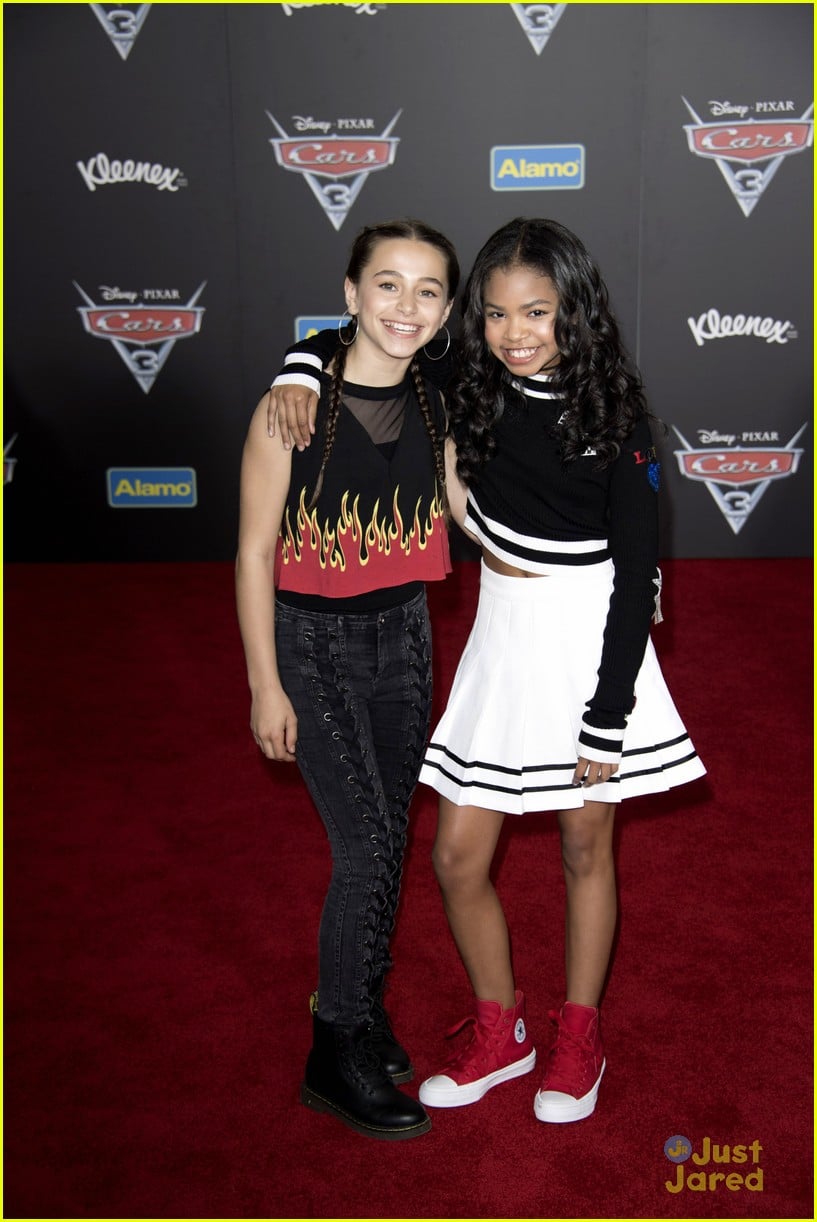 'Raven's Home' Cast Races To 'Cars 3' Premiere at Disneyland - Pics