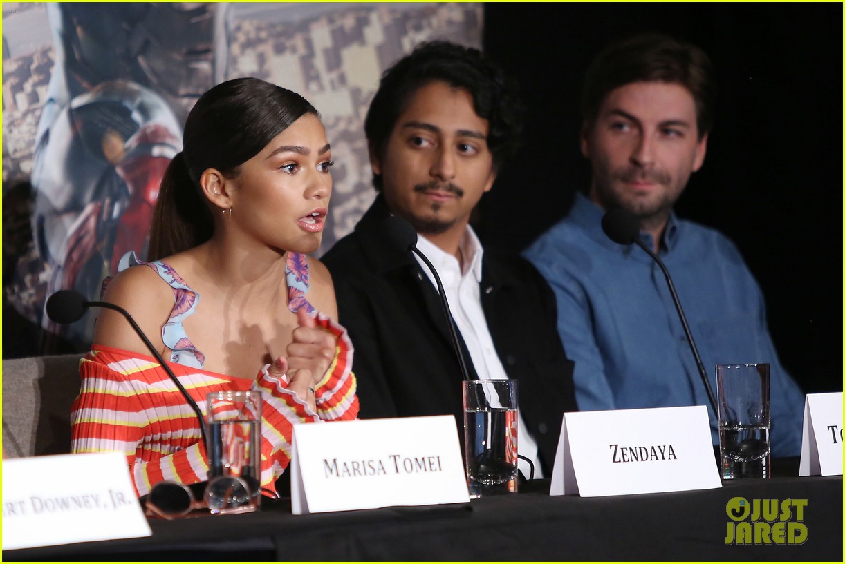 Zendaya and Laura Harrier Stun at 'Spider-Man: Homecoming's NYC