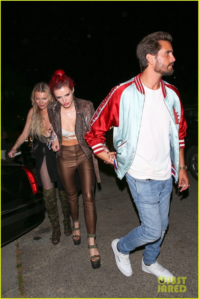 Bella Thorne Is A Golden Girl With Scott Disick Photo Photo