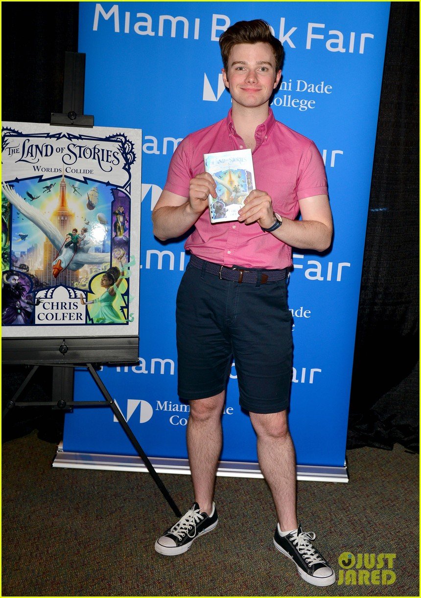 Chris Colfer's Book 'Land of Stories' Hits Number One on Best Seller's