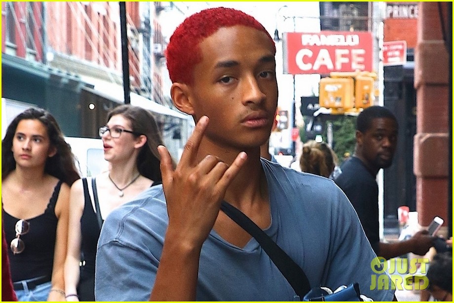 Jaden Smith Debuts Red Hair While Out in NYC | Photo 1101307 - Photo ...