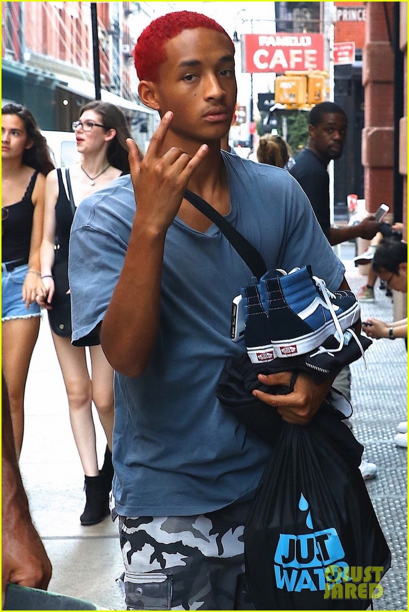 Jaden Smith Debuts Red Hair While Out in NYC | Photo 1101309 - Photo ...