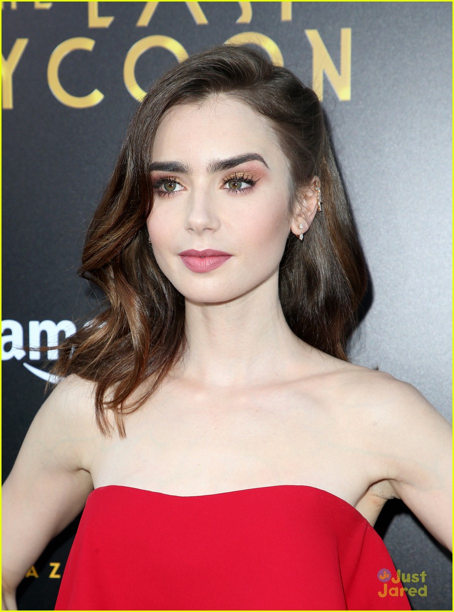 Lily Collins Looks Like She Time Traveled From The 1930s for 'The Last