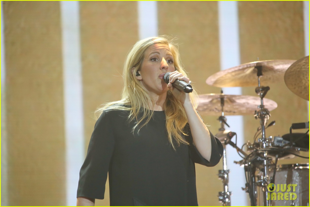Demi Lovato & Ellie Goulding Hit the Stage at Global Citizen Festival
