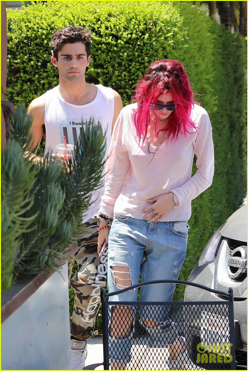 Bella Thorne & Max Ehrich Take a Break From Making Music for Lunch