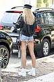 hailey baldwin steps out wearing daisy dukes in beverly hills 07