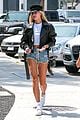 hailey baldwin steps out wearing daisy dukes in beverly hills 08