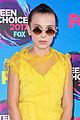 millie bobby brown brightens up the teen choice awards 2017 blue carpet 06