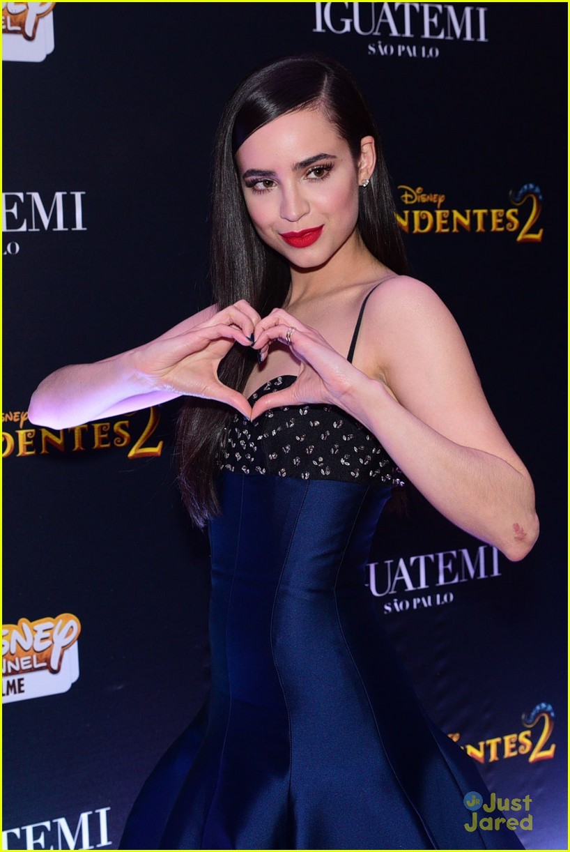 Dove Cameron & Sofia Carson Premiere 'Descendants 2' in Sao Paulo