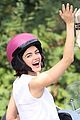 lucy hale rides a vespa and does some gardening on life sentence set 01