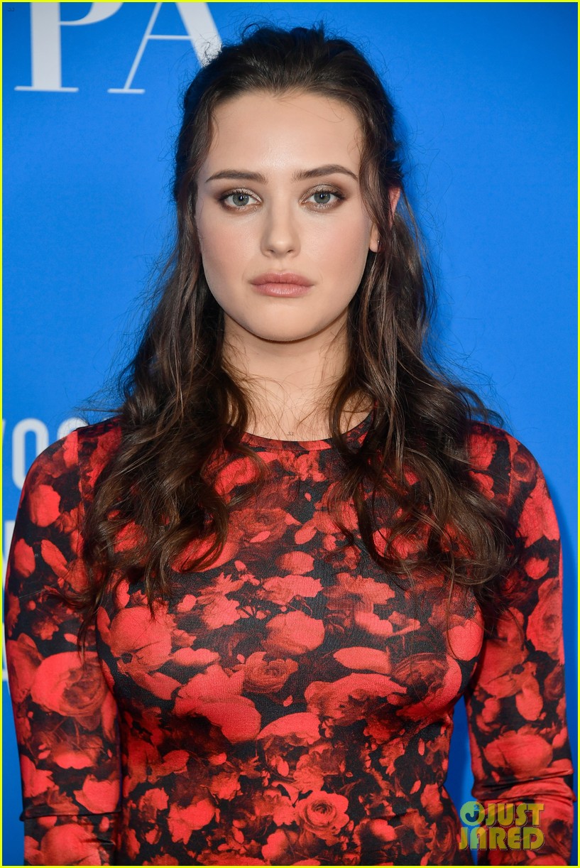 Katherine Langford & Dylan Minnette Attend HFPA Banquet in Beverly