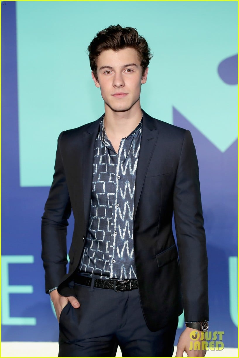 Shawn Mendes Looks So Handsome On Mtv Vmas 2017 Red Carpet Photo