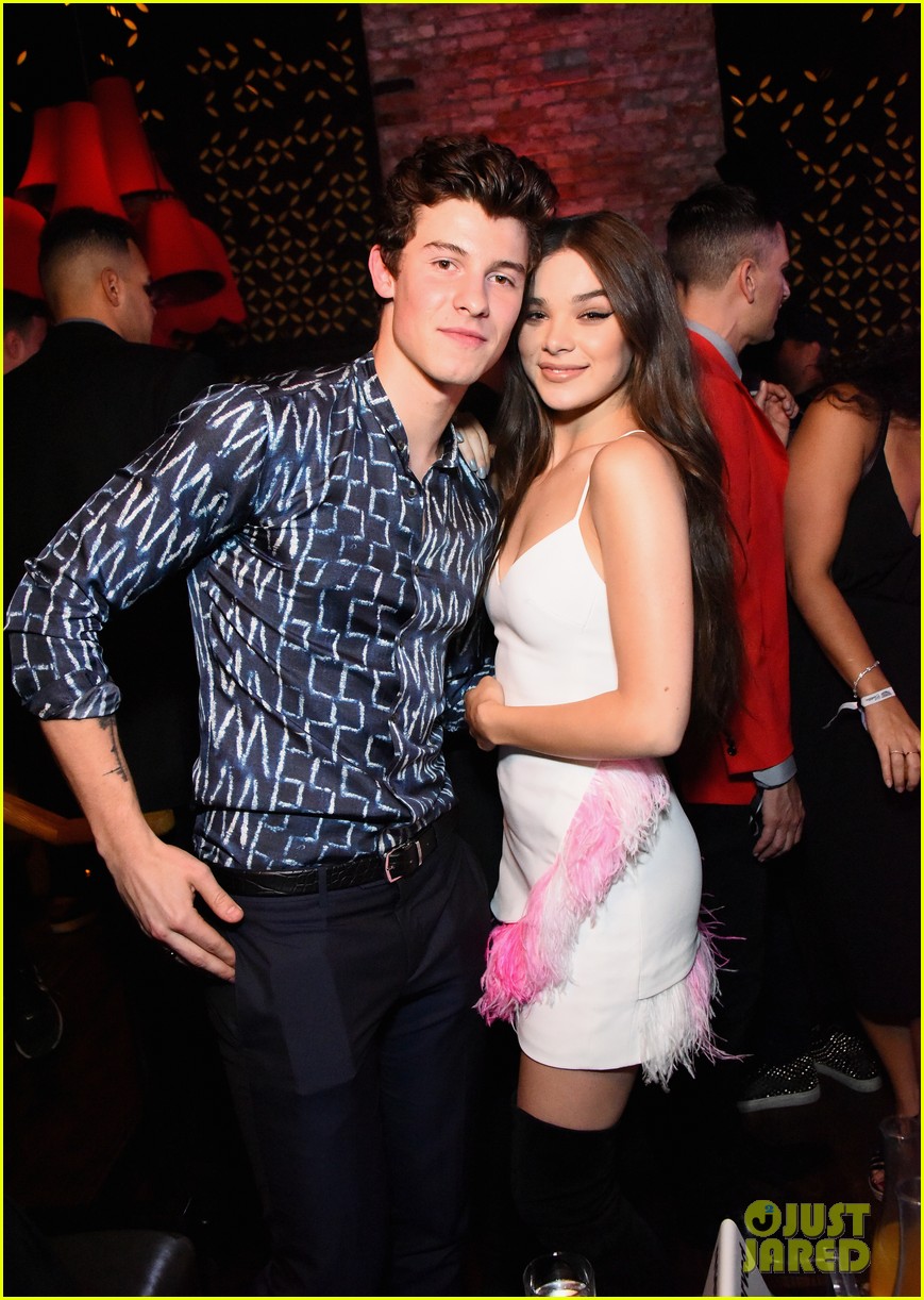 Shawn Mendes & Hailee Steinfeld Buddy Up at Republic Records MTV VMAs
