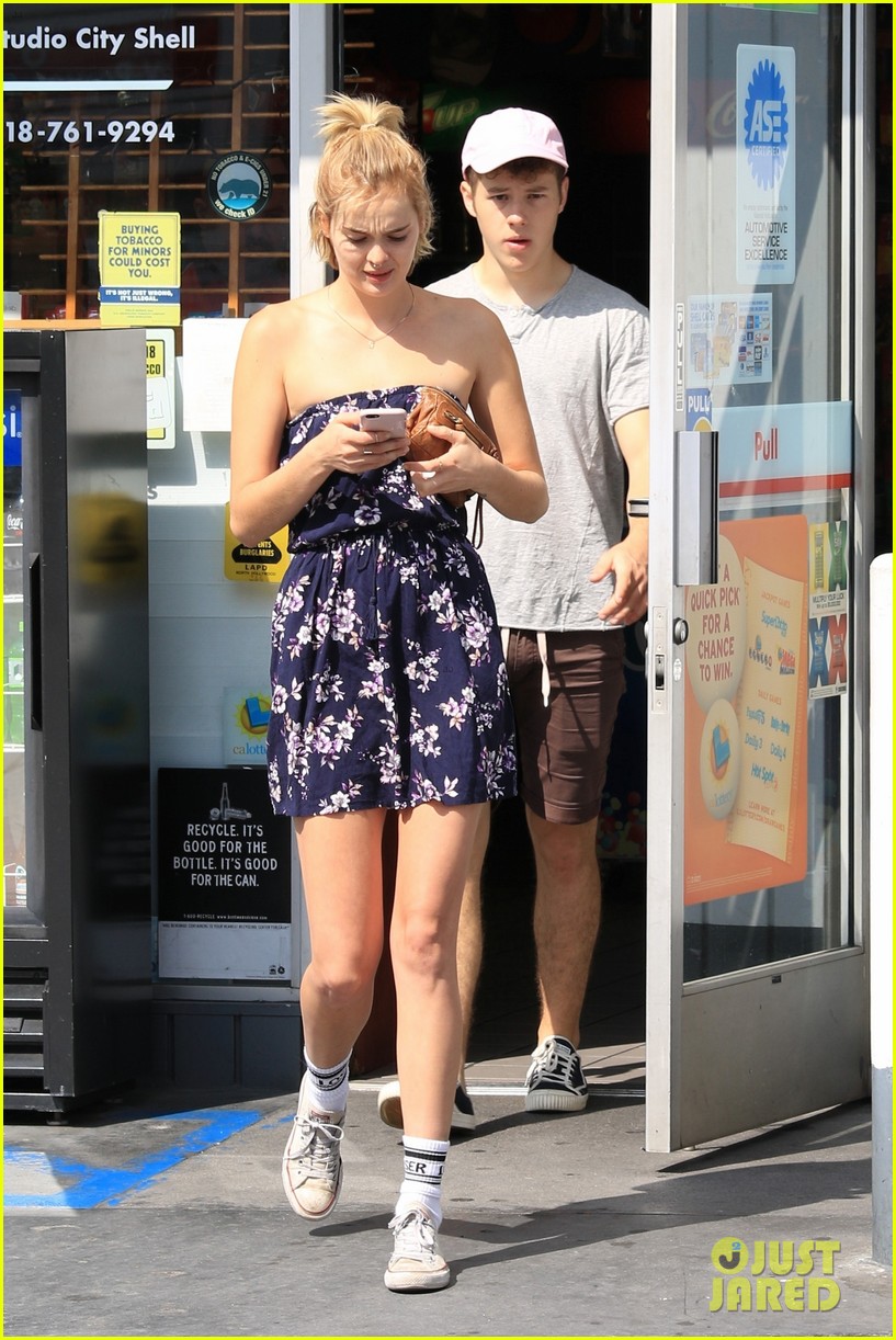 Nolan Gould Spends Sunday With Rumored Girlfriend Hannah Glasby Photo 1104464 Photo Gallery