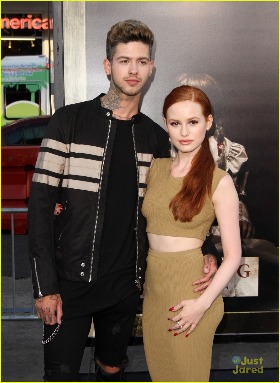 Madelaine Petsch & Grey Damon Bring Their S.O.s to 'Annabelle Creation ...