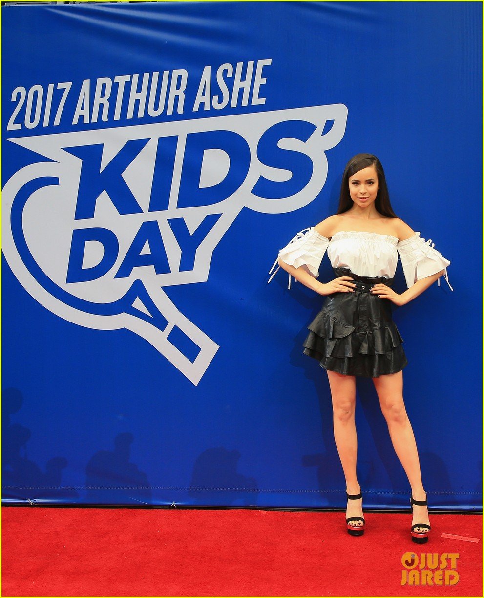 Sofia Carson Takes On Hosting Duties at Arthur Ashe Kids' Day! | Photo