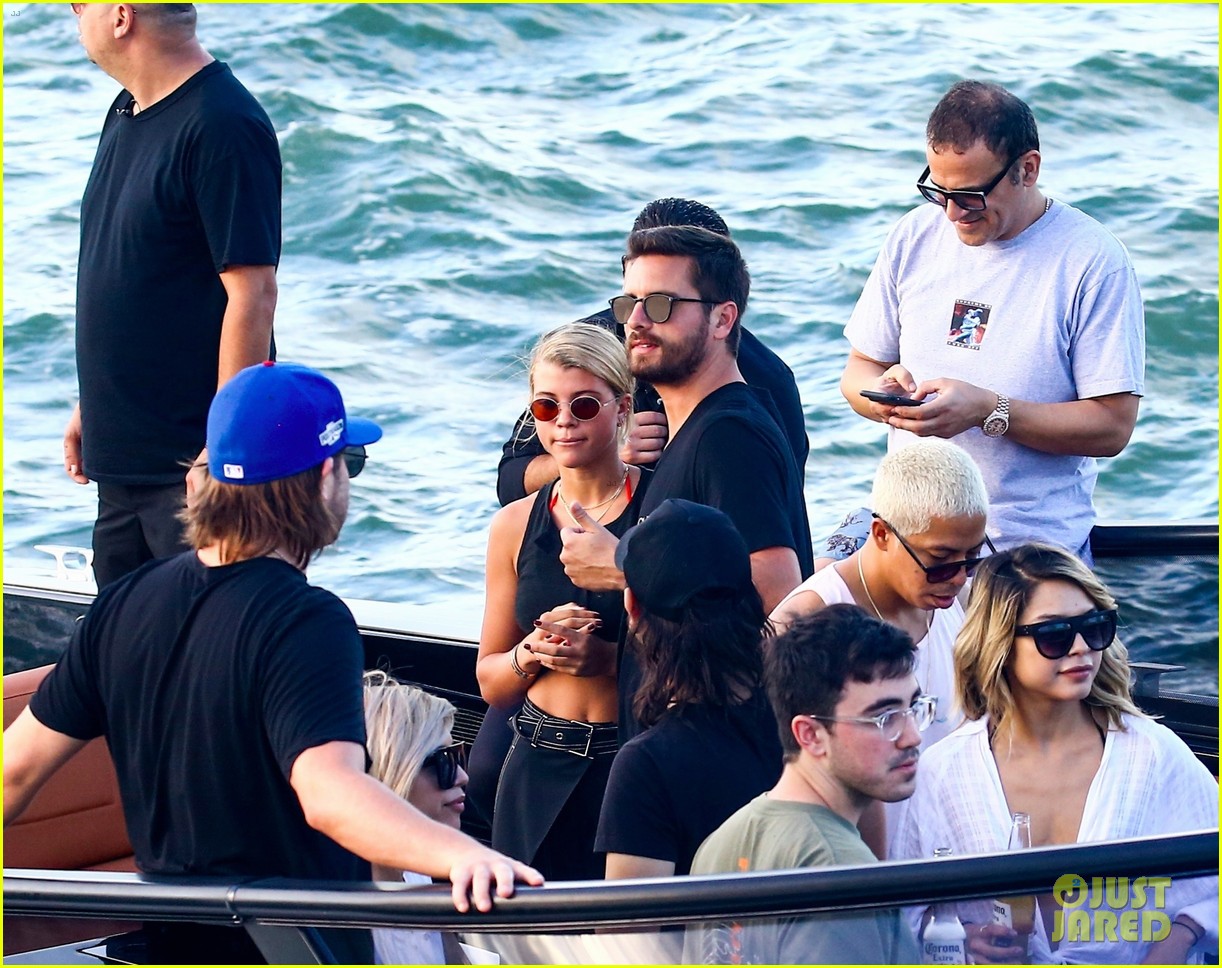 Sofia Richie & Scott Disick Look Totally Smitten on Boat Trip | Photo