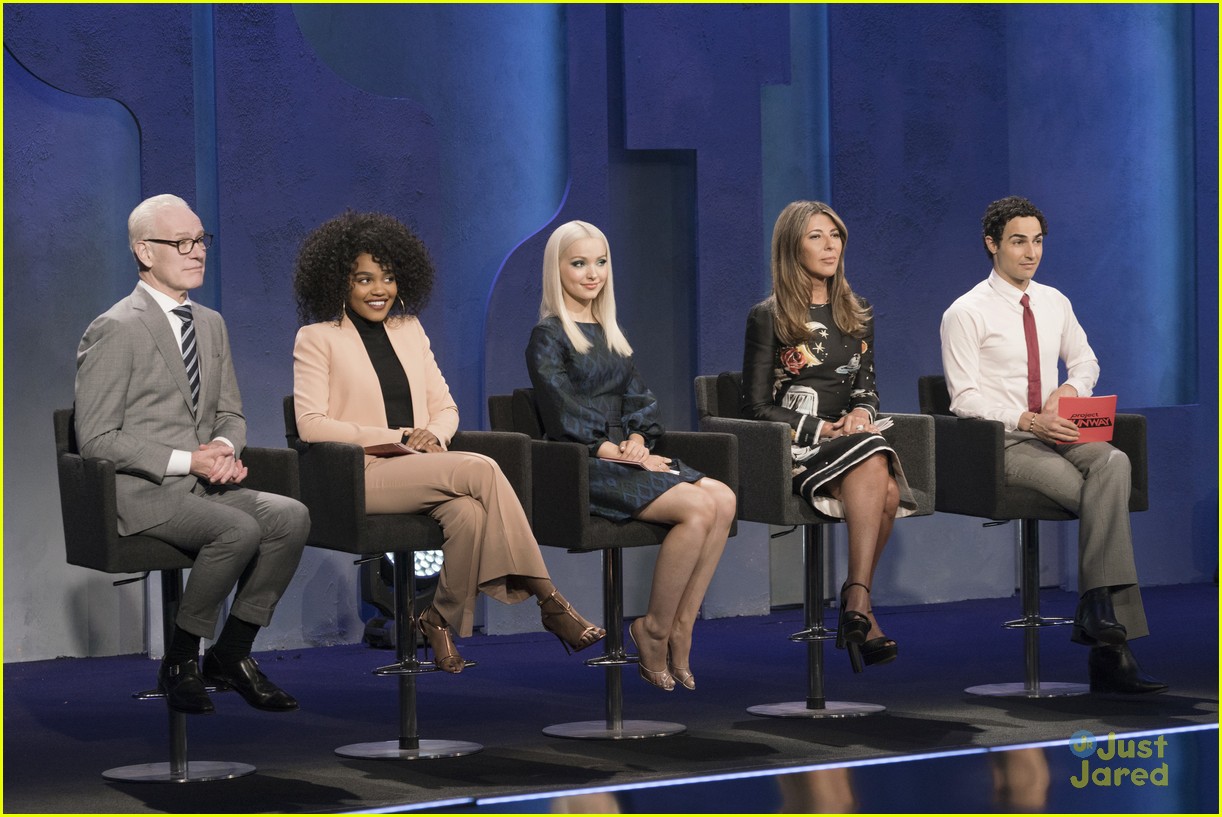 Dove Cameron & China Anne McClain Guest Judge on 'Project Runway