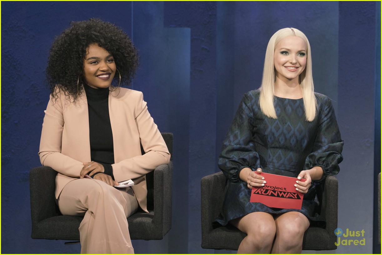 Dove Cameron & China Anne McClain Guest Judge on 'Project Runway