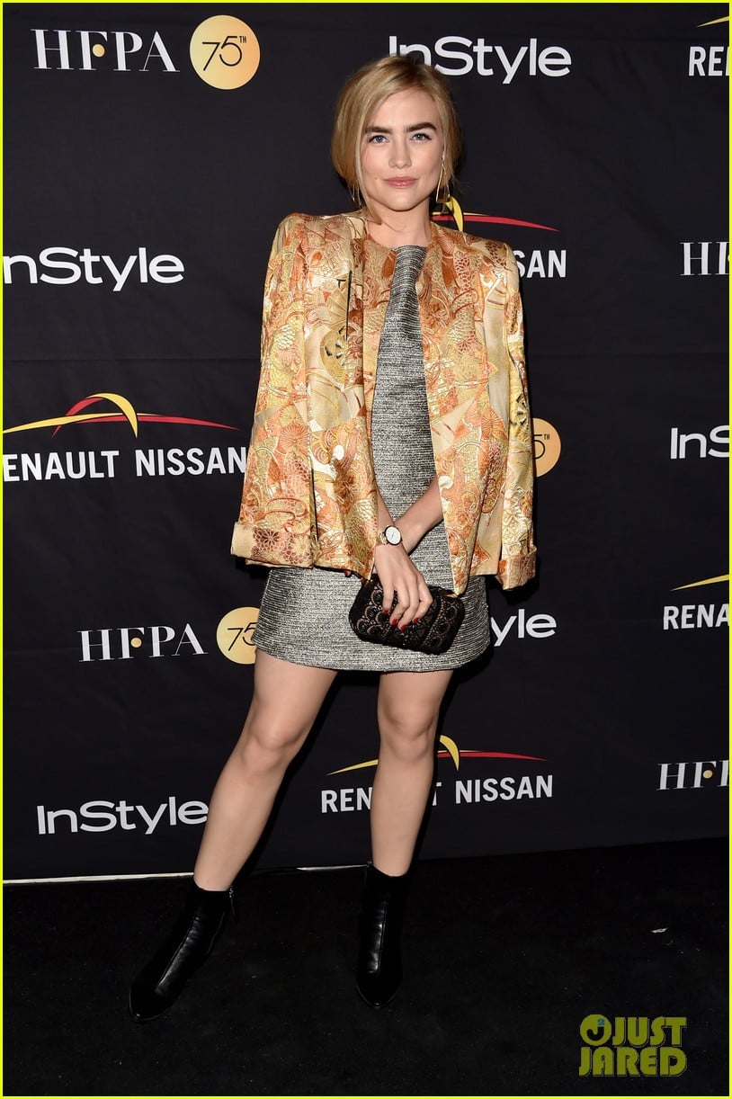 Full Sized Photo of elle fanning maisie williams tiff instyle party 12