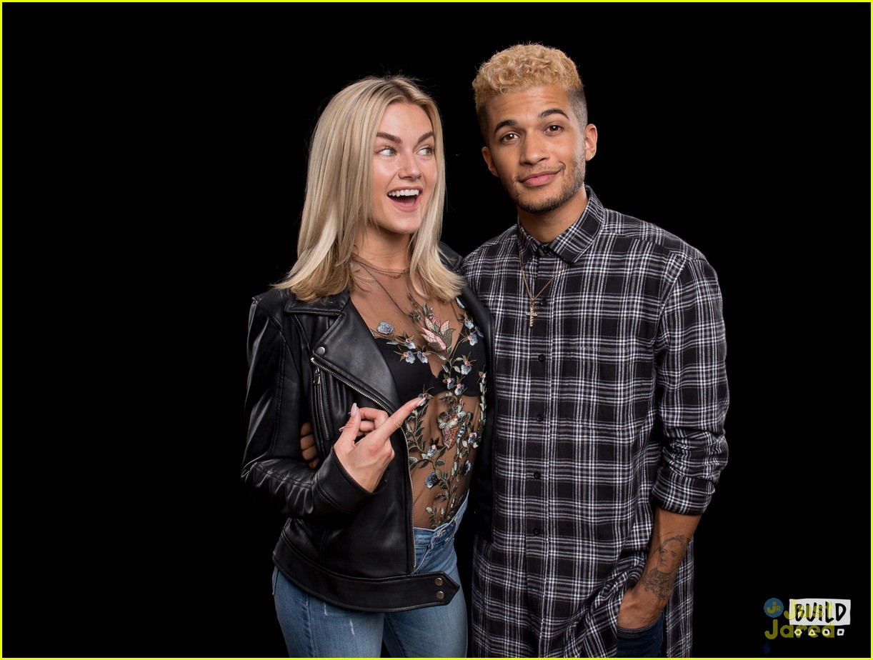 Full Sized Photo of lindsay arnold jordan fisher pressure dwts wk2 09