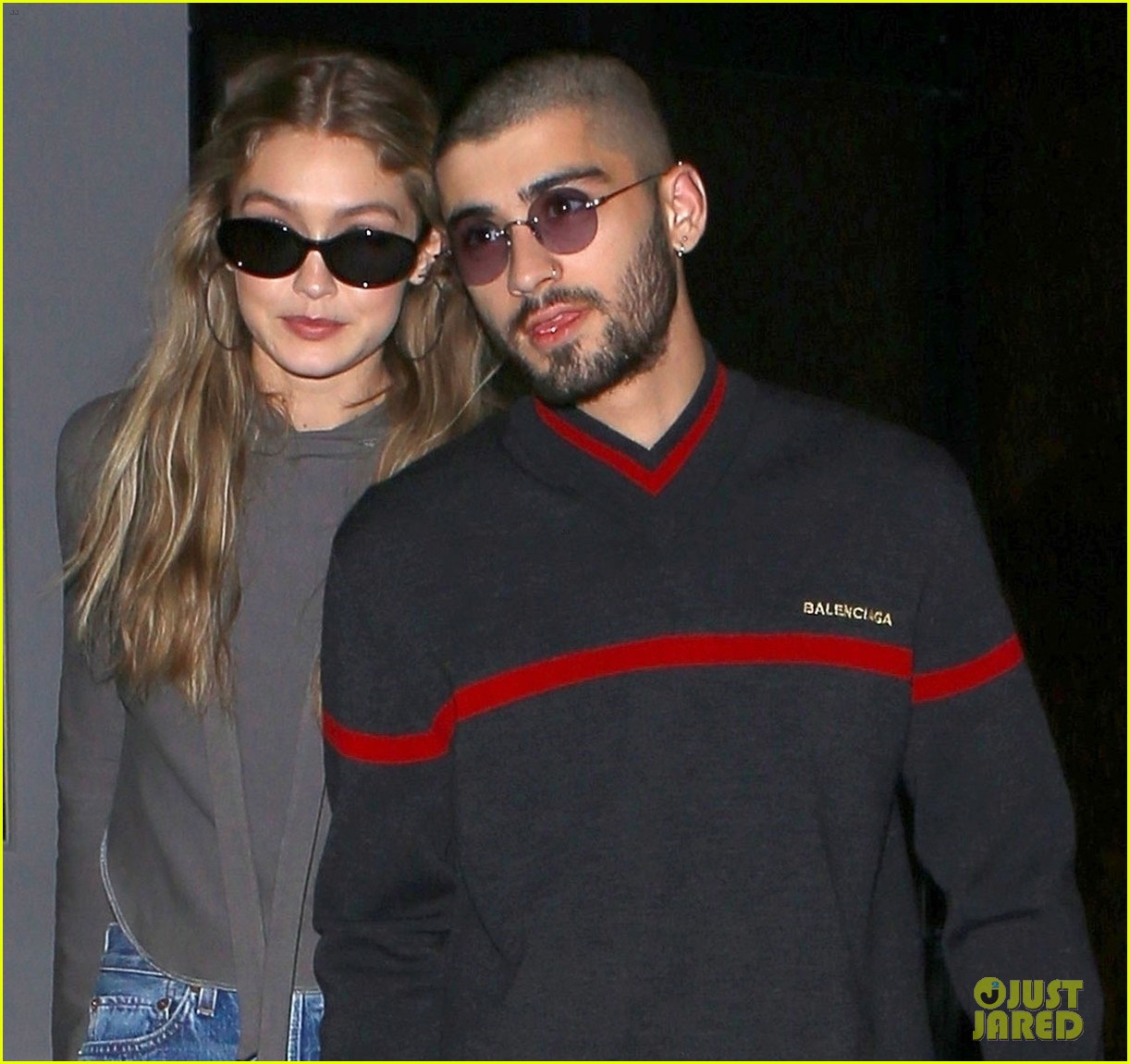 Gigi Hadid And Zayn Malik Show Some Sweet Pda On Their Date Photo 1110678 Photo Gallery Just 