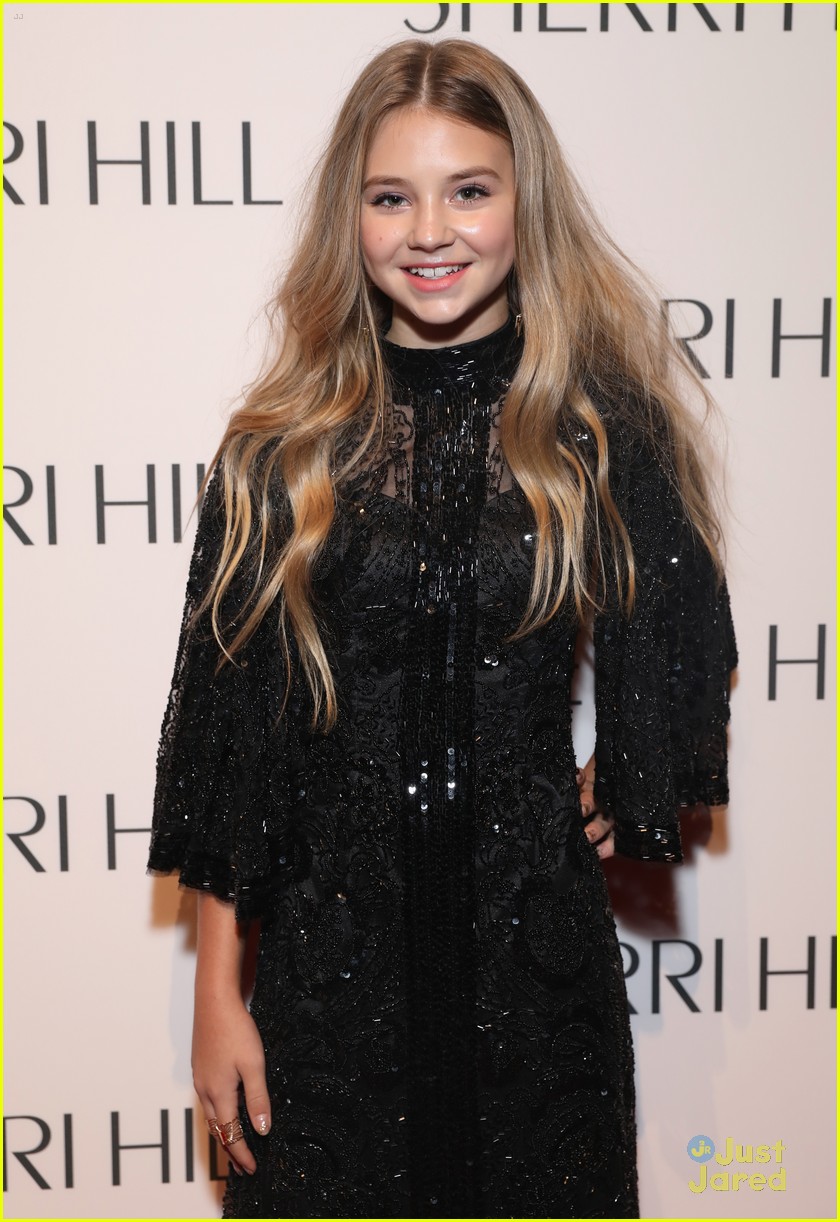 Jordyn Jones Sparkles Front Row at Sherri Hill's NYFW Show With Landry