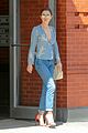 selena gomez out and about in blue nyc 01