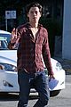 cole sprouse looks handsome in plaid for photo lab run 07