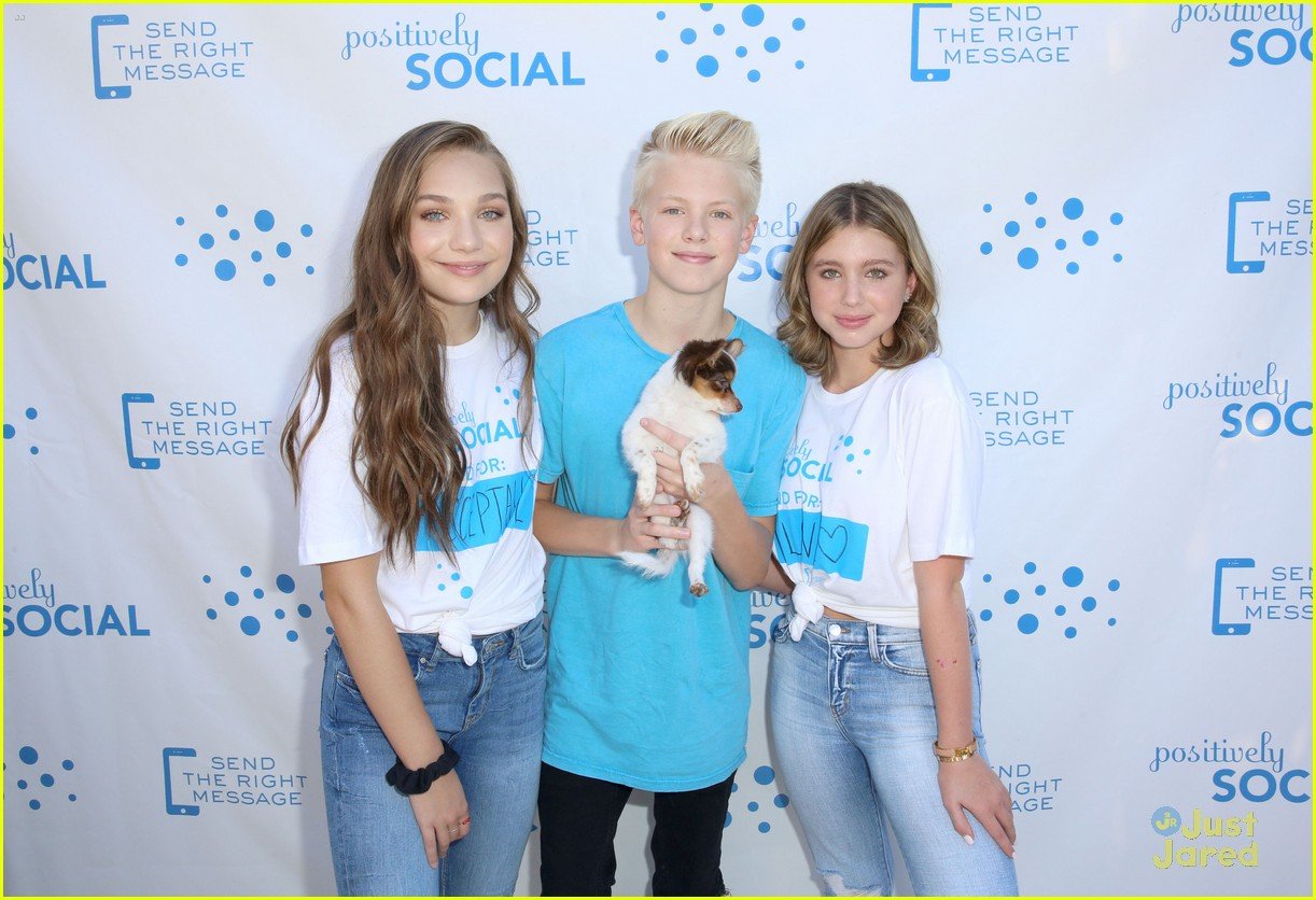 Full Sized Photo of maddie ziegler positively social launch mackenzie