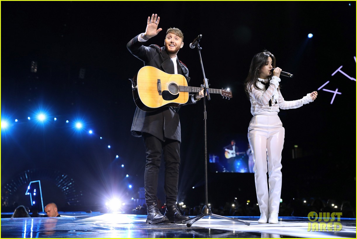 Full Sized Photo of camila cabello takes stage at bbc radio teen awards