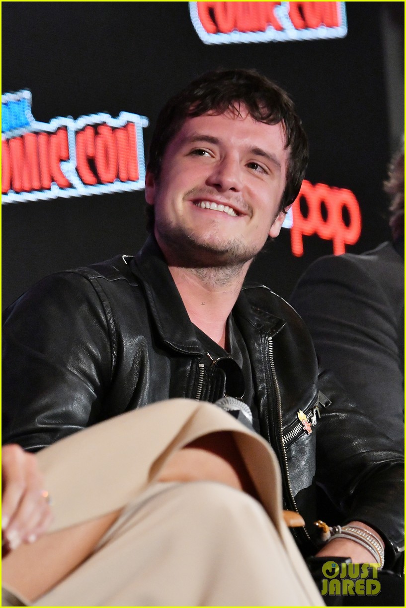 Full Sized Photo of josh hutcherson shows off his comedy chopes in ...