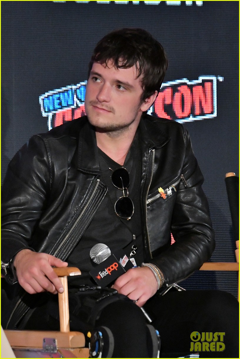 Full Sized Photo of josh hutcherson shows off his comedy chopes in ...