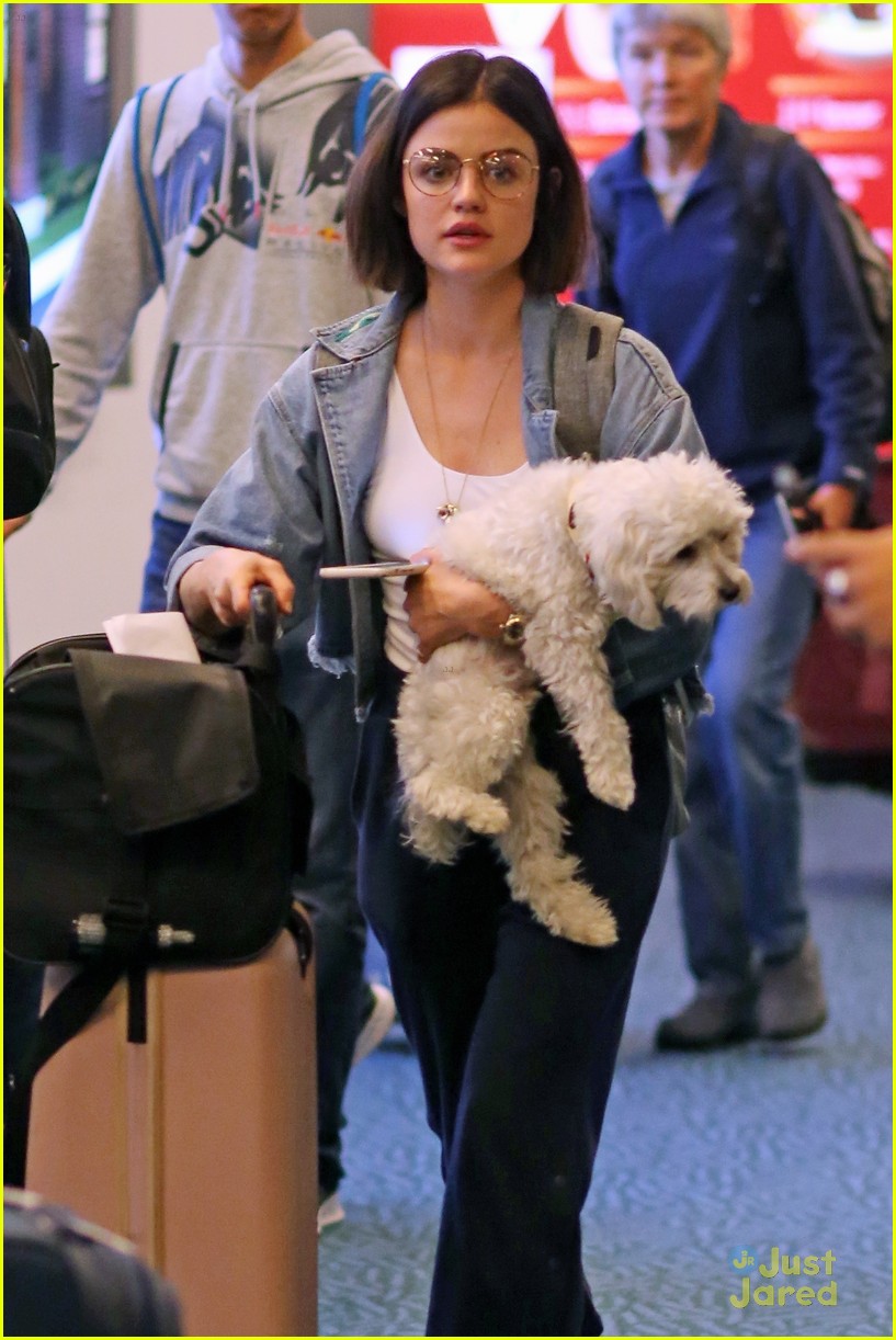 Lucy Hale Returns To Vancouver After Short Trip Home to Nashville