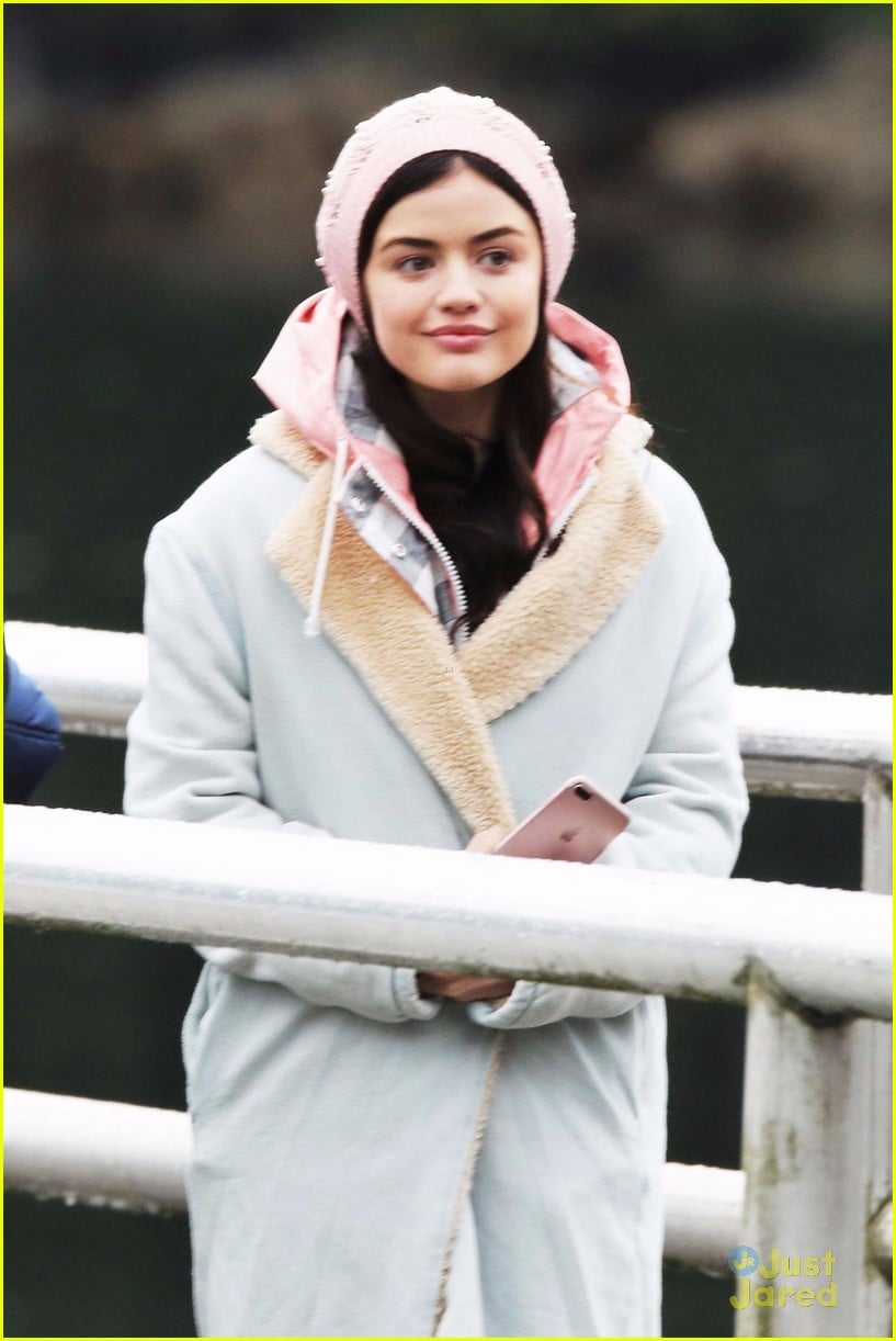 Full Sized Photo of lucy hale jayson blair pick up life sentence