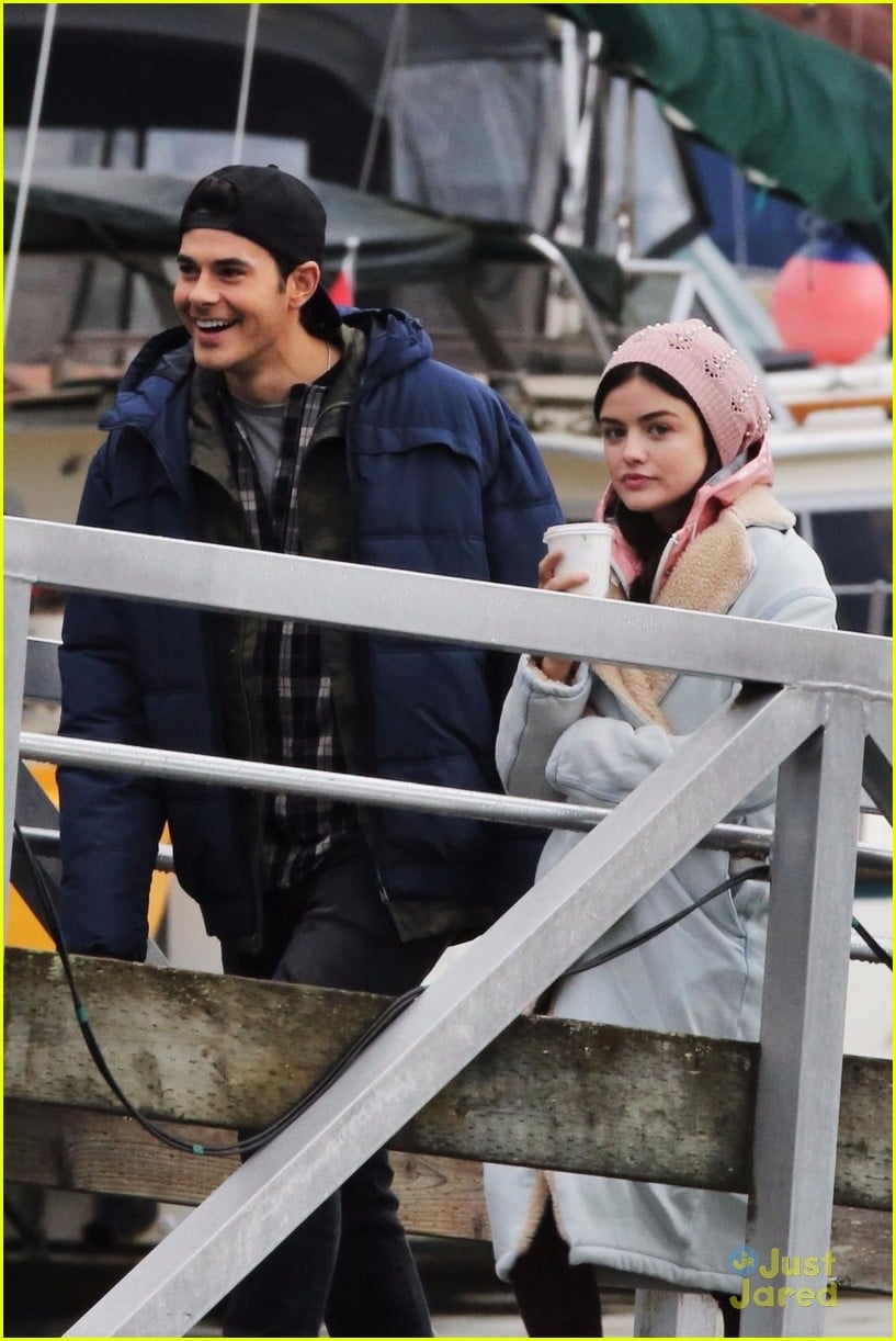 Full Sized Photo of lucy hale jayson blair pick up life sentence