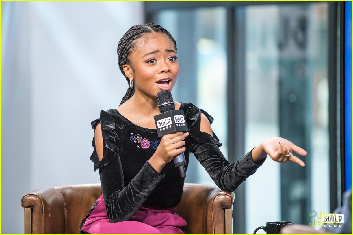 Full Sized Photo Of Skai Jackson Build Series Nowadays Promo 05 Skai