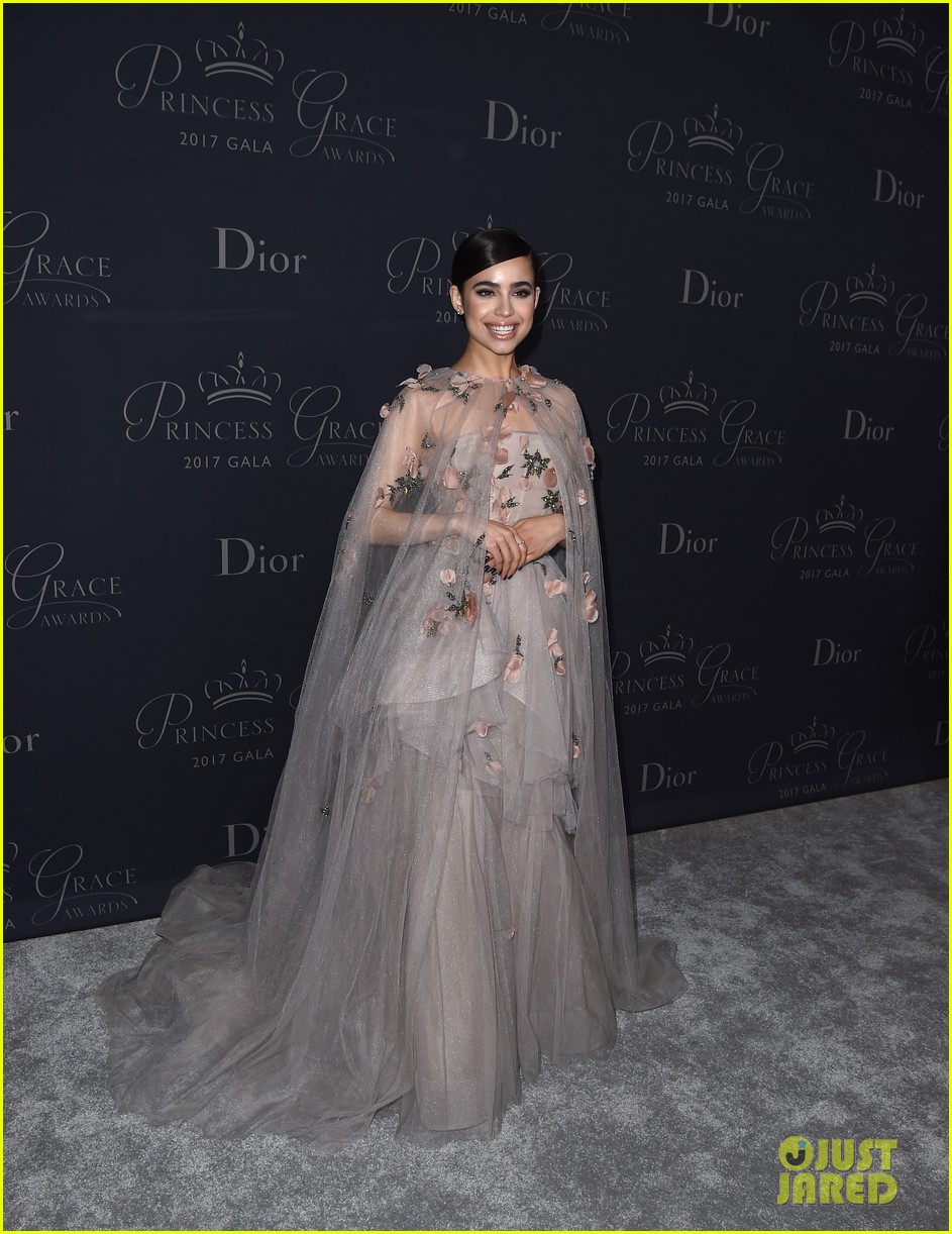 Sofia Carson, Isabela Moner & Bethany Mota Look Regal at Princess Grace