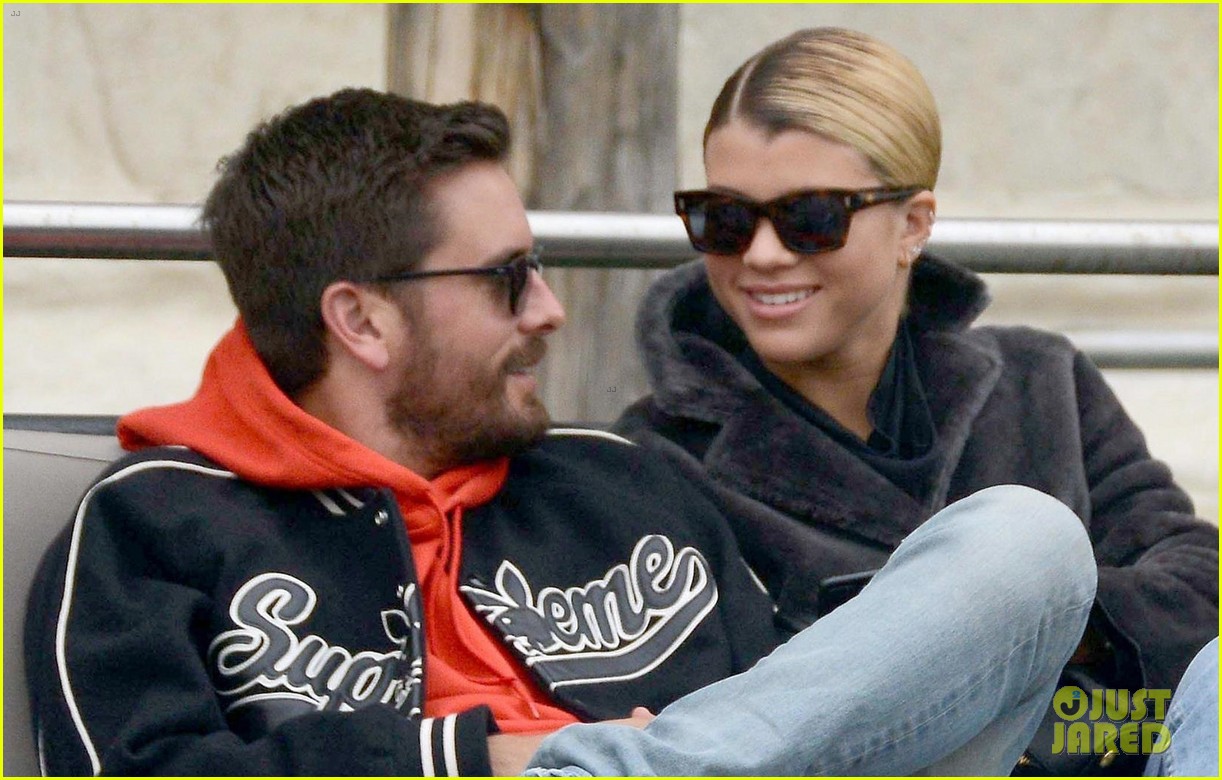 Full Sized Photo of scott disick sofia richie enjoy vacation in italy