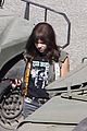 hailee steinfeld dons combat boots and takes the wheel on bumblebee set 01