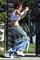 bella thorne busts a move with mod sun outside dance studio 06