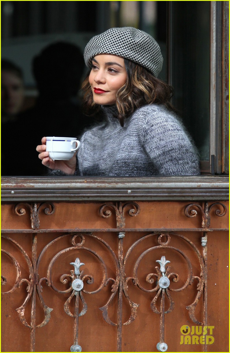 Full Sized Photo of vanessa hudgens second act filming jennifer lopez