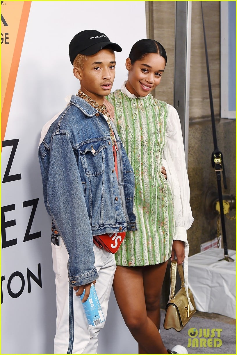 Jaden Smith rocks up for the Louis Vuitton X exhibition