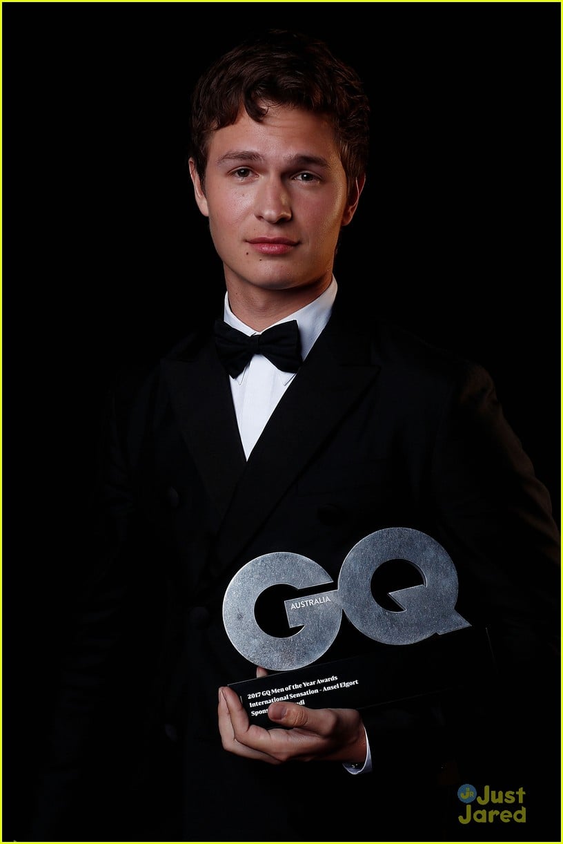 Full Sized Photo of ansel elgort dacre montgomery gw men year awards
