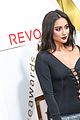 hailey baldwin and shay mitchell are beauties in black at revolve awards 2017 02