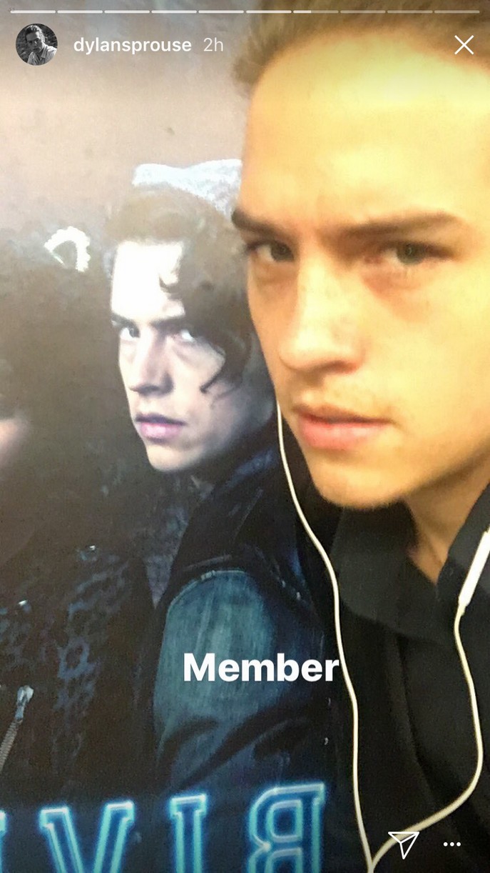 Dylan Sprouse Trolls The Entire 'Riverdale' Cast on Instagram Photo
